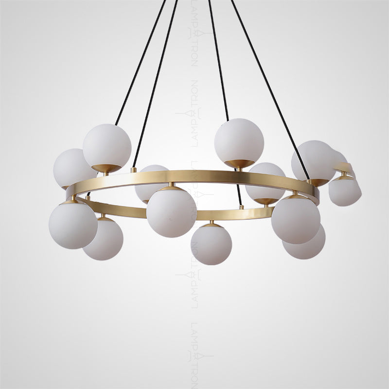 SANNE Ring Chandelier by Lampadom - view 24