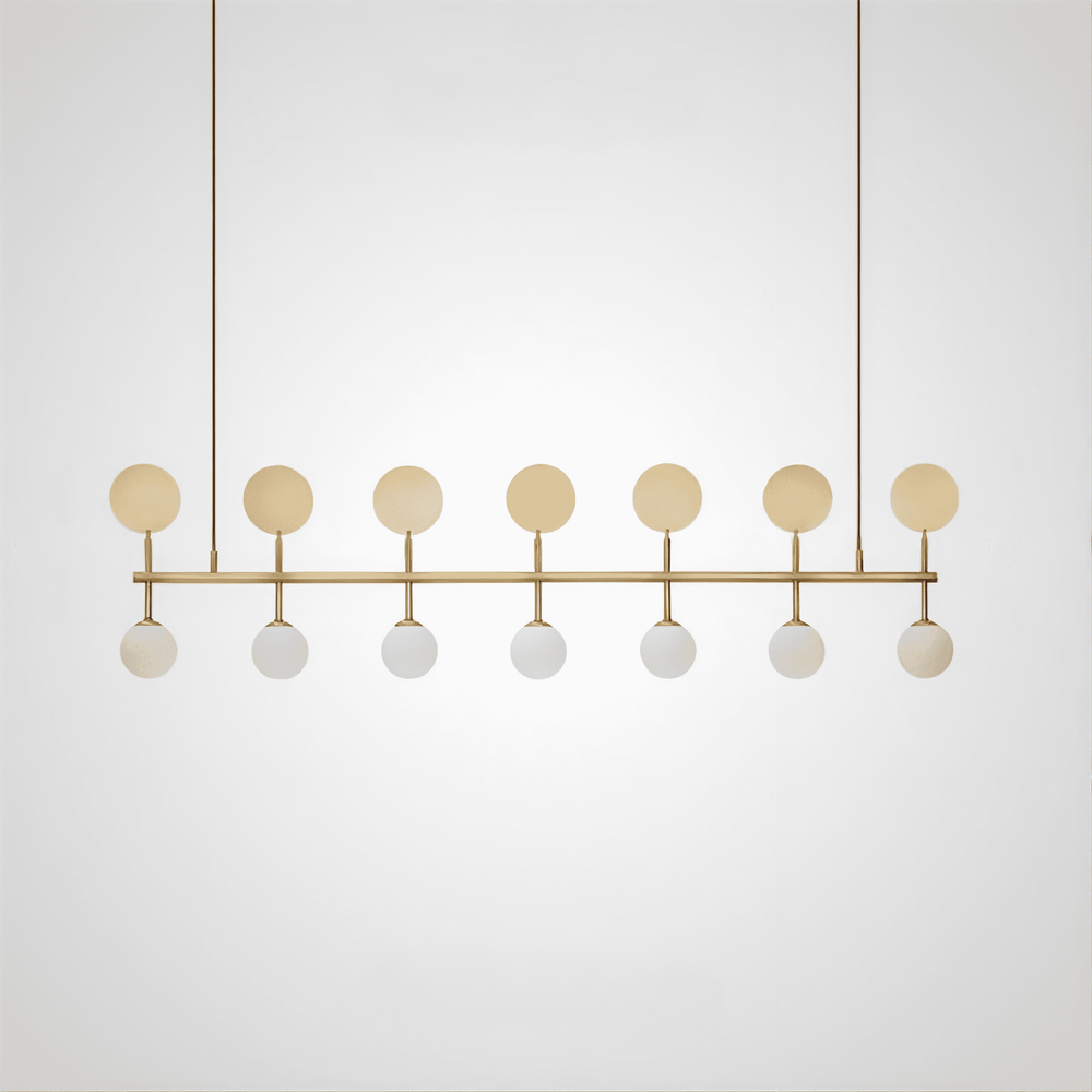 SANTA Linear Chandelier by Lampadom - view 6