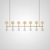 SANTA Linear Chandelier by Lampadom - view 6