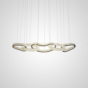 SEFENIAS LUX Linear Chandelier by Lampadom