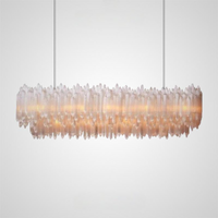 Selenite Linear Chandelier by Lampadom - view 3