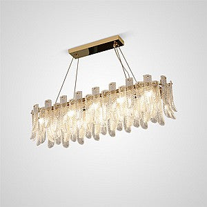 SELVAR Linear Chandelier by Lampadom