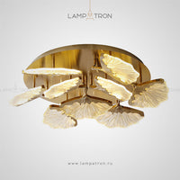 SELVI C Ceiling Chandelier Chandelier in Crystal by Lampadom - view 16