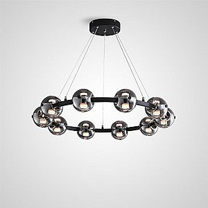 SEMUND B Ring Chandelier by Lampadom