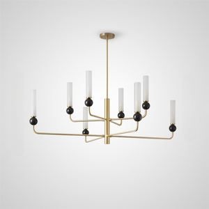 GABRIELLA Linear Chandelier by Lampadom