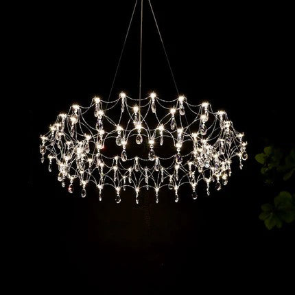 STANZA Ring Chandelier by Lampadom - side view