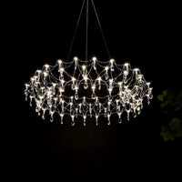 STANZA Ring Chandelier by Lampadom - side view