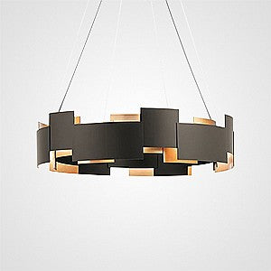 SVART Ring Chandelier by Lampadom