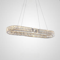 SYLVEST Linear Chandelier by Lampadom - angle view