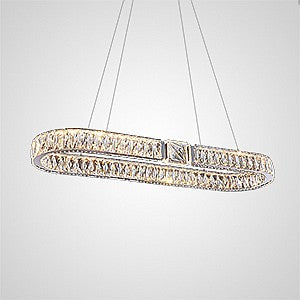 SYLVEST Linear Chandelier by Lampadom