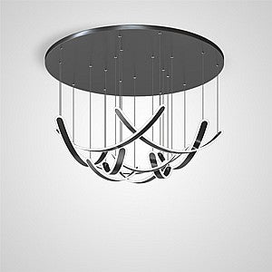 TEOLINE DISK Cascade Light by Lampadom