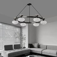 TILMAN Ring Chandelier by Lampadom - side view