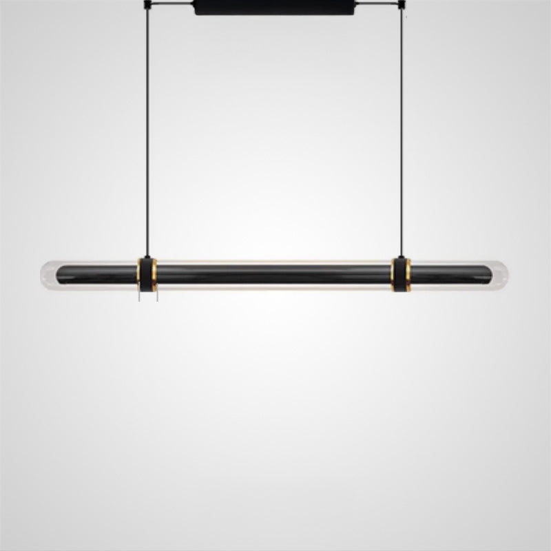TIME TUNNEL Linear Chandelier by Lampadom - view 20