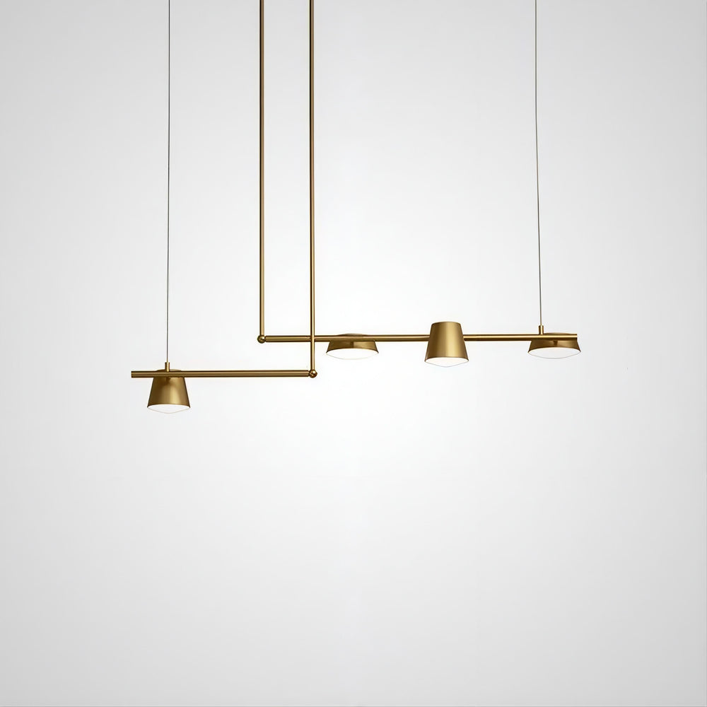 TOIVOLA Linear Chandelier by Lampadom - view 10