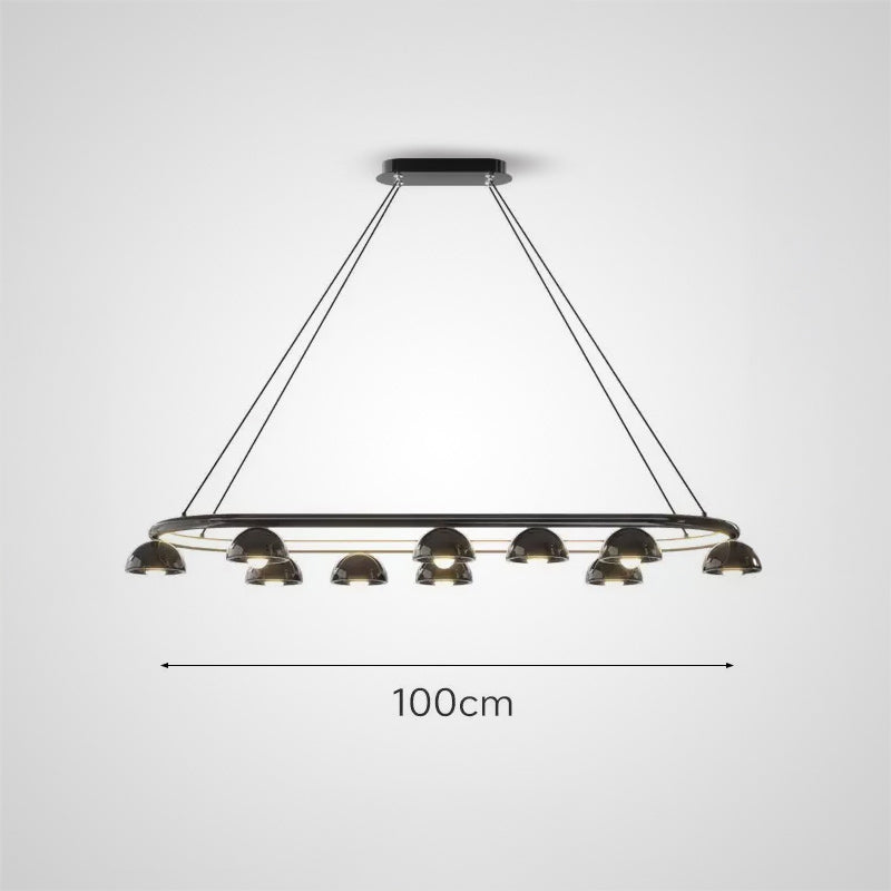 TORBERG Ring Chandelier by Lampadom - ambient shot