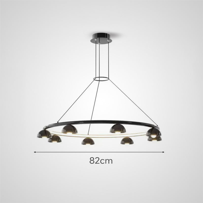TORBERG Ring Chandelier by Lampadom - angle view