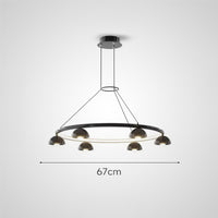 TORBERG Ring Chandelier by Lampadom - close-up