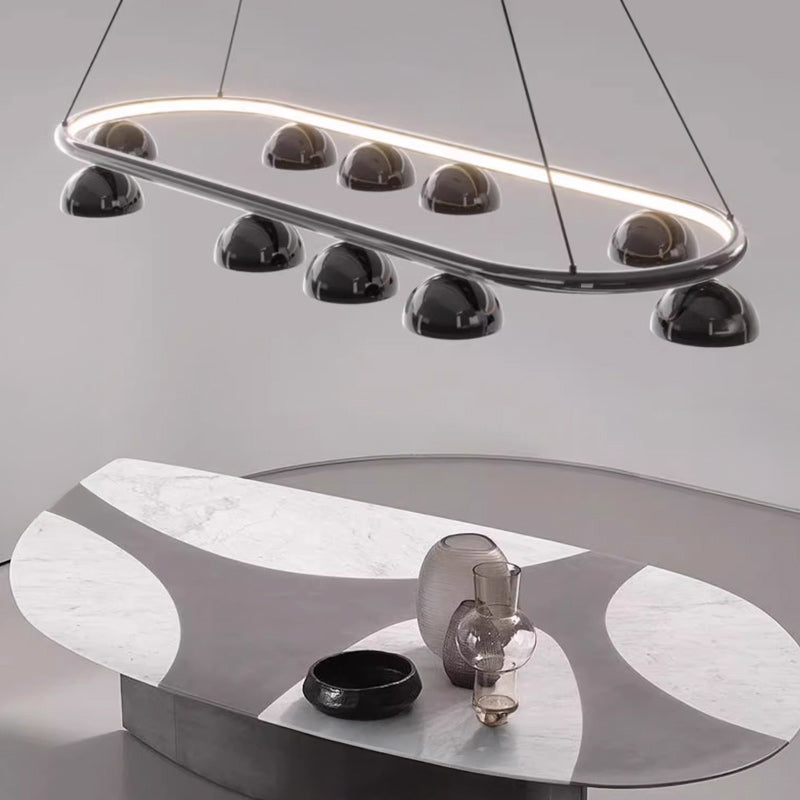TORBERG Ring Chandelier by Lampadom - detail view