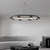 TORBERG Ring Chandelier by Lampadom - side view