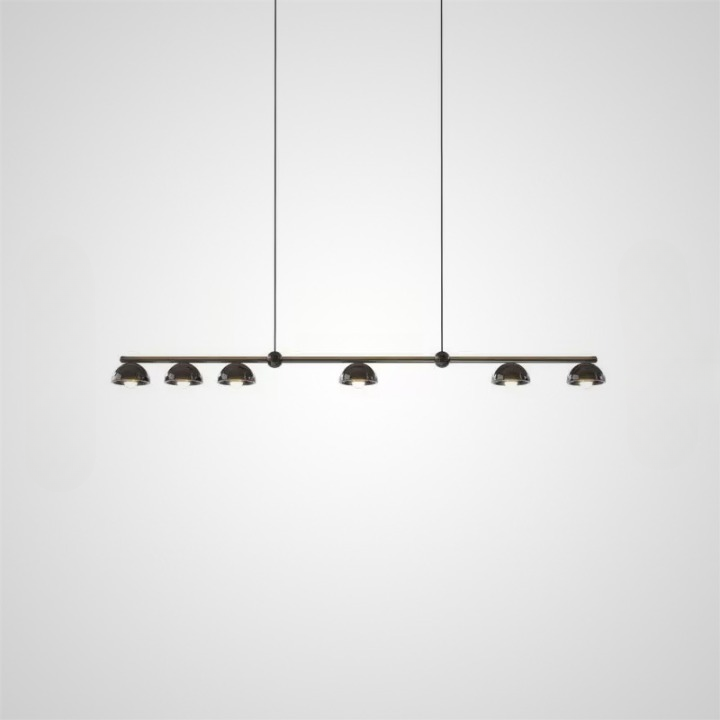TORBERG L Linear Chandelier by Lampadom - view 4