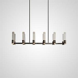 TORVALD Linear Chandelier by Lampadom