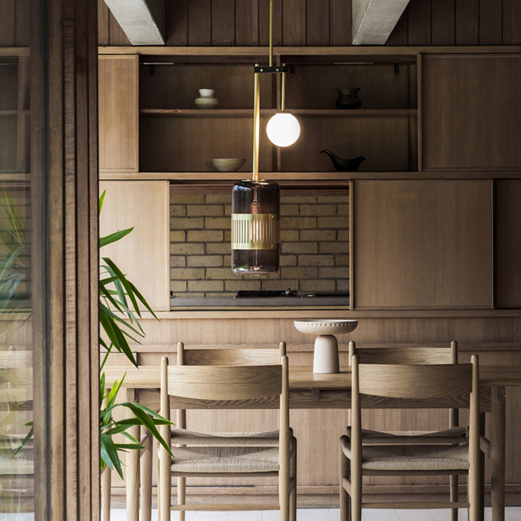 TRAIT P Pendant by Lampadom - angle view