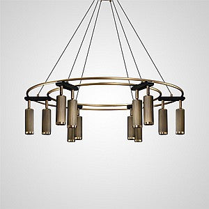 TRIGGER Ring Chandelier by Lampadom