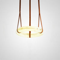 UNIVERSE Ring Chandelier by Lampadom - side view
