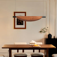 VAAGE Linear Chandelier by Lampadom - close-up