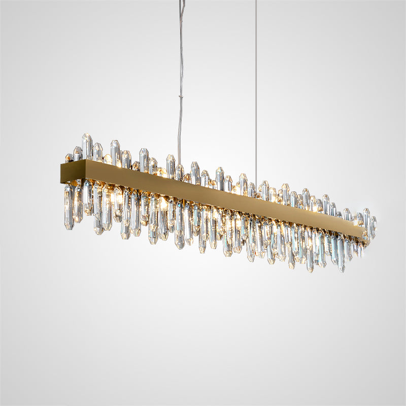 VALERY Linear Chandelier by Lampadom - view 8