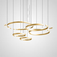 VEIKKO COMBO Ring Chandelier by Lampadom - ambient shot