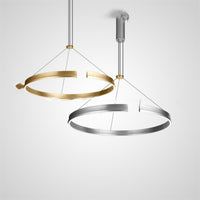 VEIKKO COMBO Ring Chandelier by Lampadom - top view