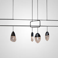 VENZEL Linear Chandelier by Lampadom - view 4