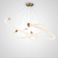 VIDAGO RING Ring Chandelier by Lampadom - side view