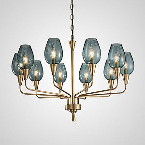 VIOLA Chandelier by Lampadom
