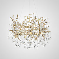 WATERDROPS Chandelier Chandelier in Crystal by Lampadom - view 17