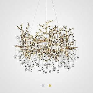 WATERDROPS Chandelier by Lampadom