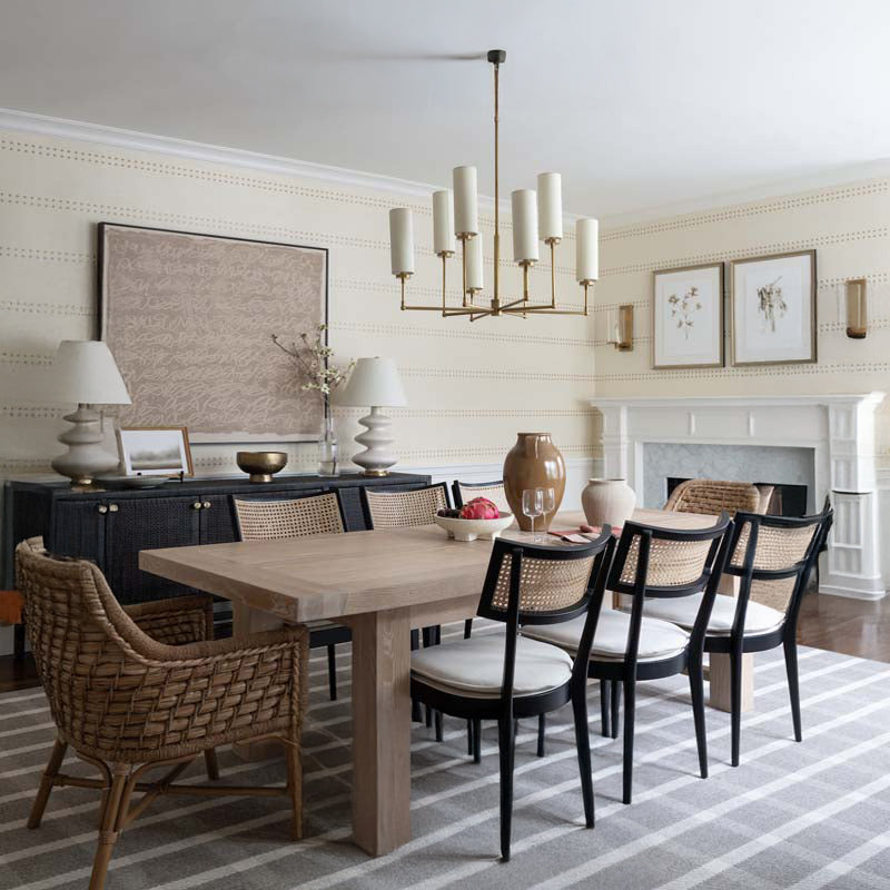 WILLIAM Chandelier Chandelier in Brass by Lampadom - scale reference