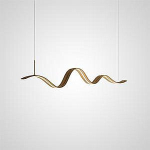 ZEUS Linear Chandelier by Lampadom