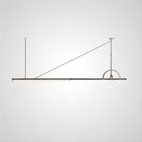 ZODIAC Linear Chandelier