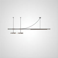ZODIAC ARCH Linear Chandelier