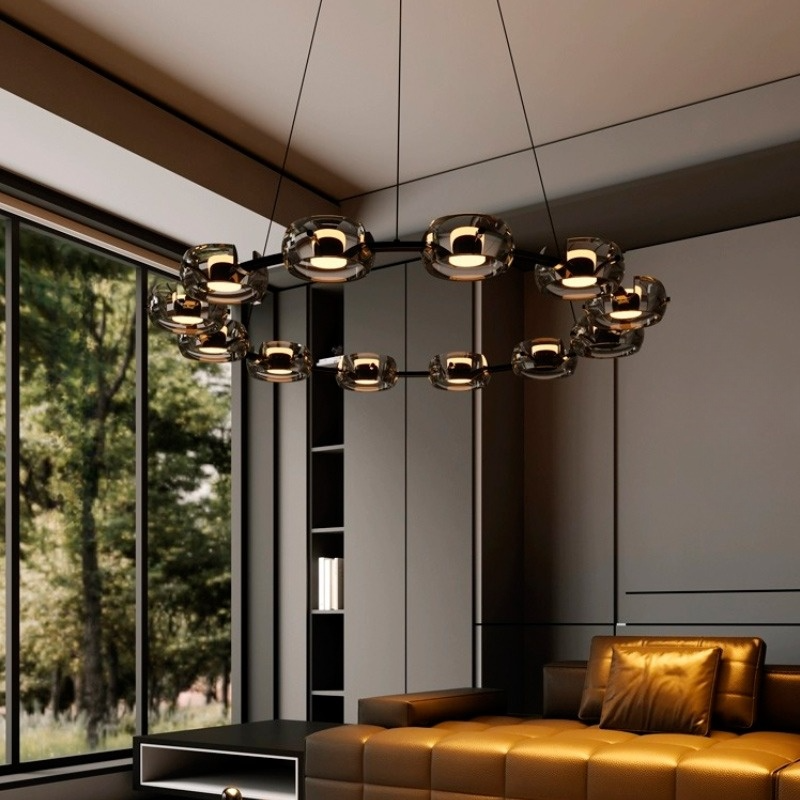DEVON RING Chandelier by Lampadom - detail view