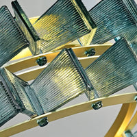 DEXTER Linear Chandelier by Lampadom - top view
