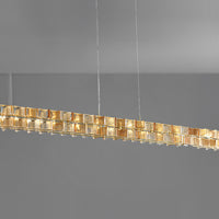 DEXTER Linear Chandelier by Lampadom - top view