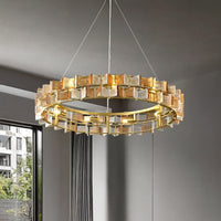 DEXTER Ring Chandelier by Lampadom - detail view