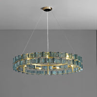 DEXTER Ring Chandelier by Lampadom - close-up