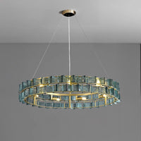DEXTER Ring Chandelier by Lampadom - side view