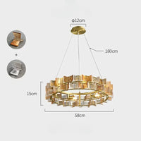 DEXTER Ring Chandelier by Lampadom - ambient shot