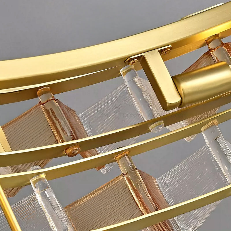 DEXTER Ring Chandelier by Lampadom - scale reference