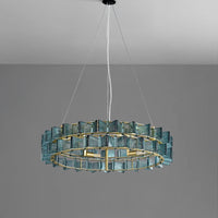 DEXTER Ring Chandelier by Lampadom - close-up